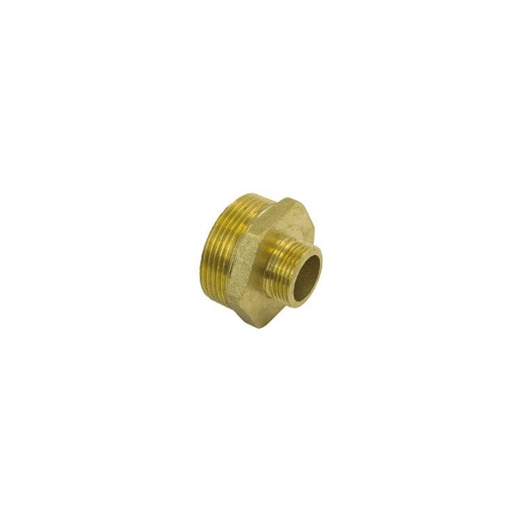 Ніпель LEXLINE 1 1/2x3/4 латунь - 1