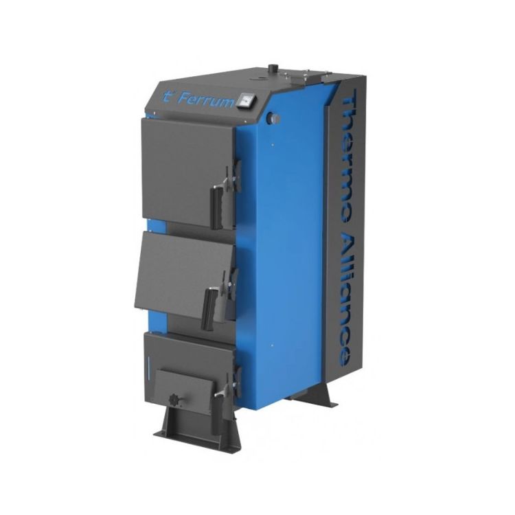 Котел твердотопливный стальной 20 кВт Ferrum Plus V 4.0 FSF 26 (FSF26V40) Thermo Alliance - 1