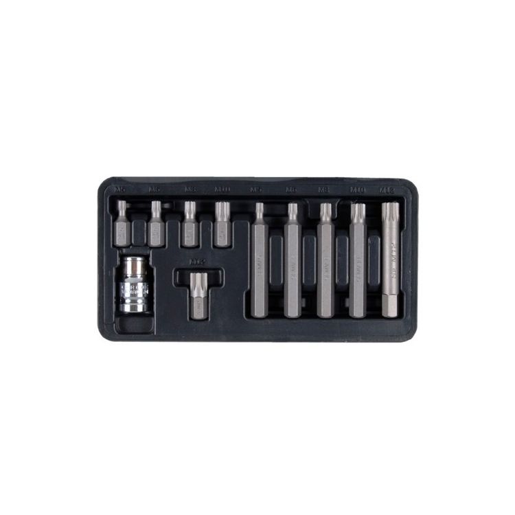 набір біт RIBE 1/2&amp;quot; 7шт S2 ULTRA (пласт кейс) - 1