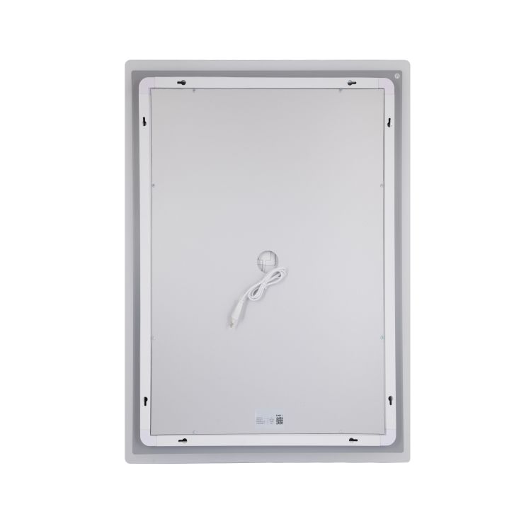 Дзеркало Lidz Orion (OR2) 600х800 з LED-підсвічуванням Touch, з антизапотіванням, з димером, рег. яскравості LDOR60080049292 - 6