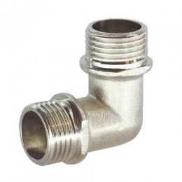 Уголок 1/2&amp;quot;нн (15) никель SANTAN - 1