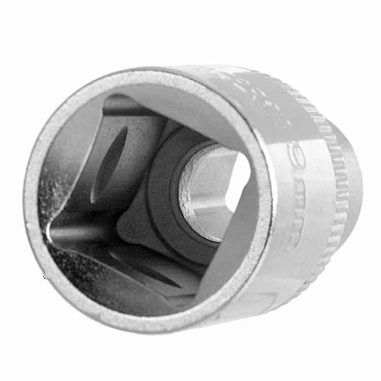Насадка шестигранная короткая 1/2&amp;quot; 9мм CrV ULTRA (6070092) - 3