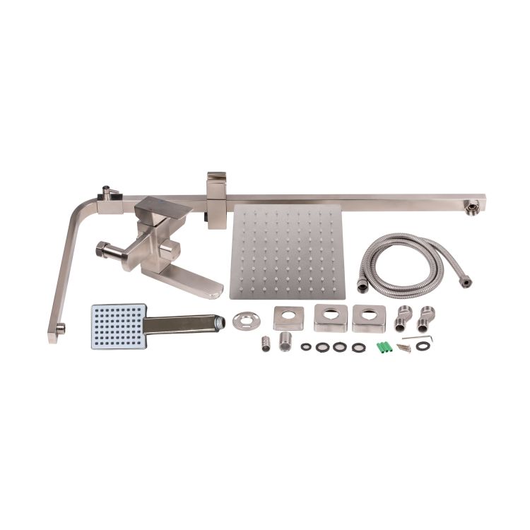 Душова система універсальна Lidz Kubis 1030 на три споживача (з виливом) (k35) LDKUB1030NKS28538 Nic - 8