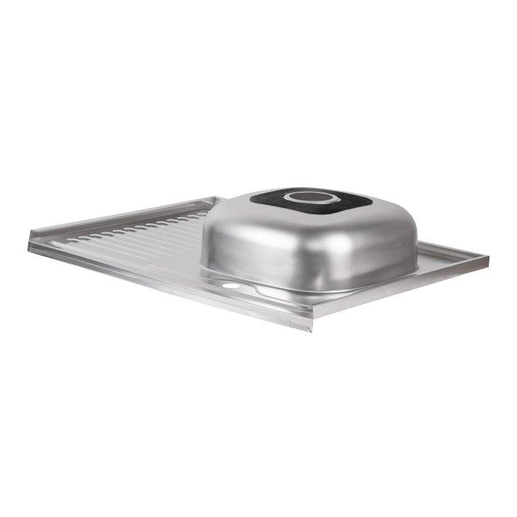 Кухонна мийка Brinex 6080-R 0,6 мм Satin (BRIN6080RSAT06) - 4