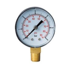 Манометр 1/4 50мм 1-6 бар SANTAN