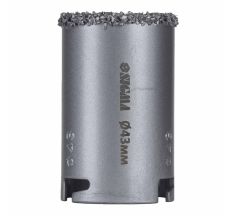 Коронка кільцева з вольфрамовим напиленням 43мм Sigma (1512121)