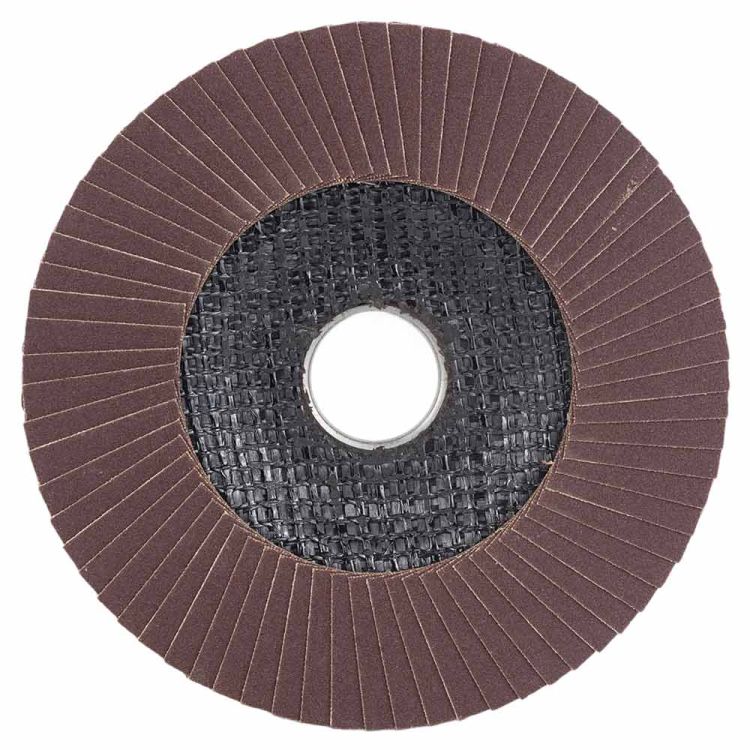 Круг пелюстковий торцевій Т27 (прямий) Ø125мм P220 Sigma (9172171) - 1