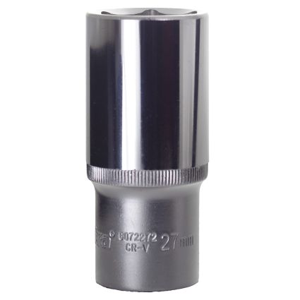 Насадка шестигранна довга 1/2&amp;quot; 27мм CrV ULTRA (6072272) - 1
