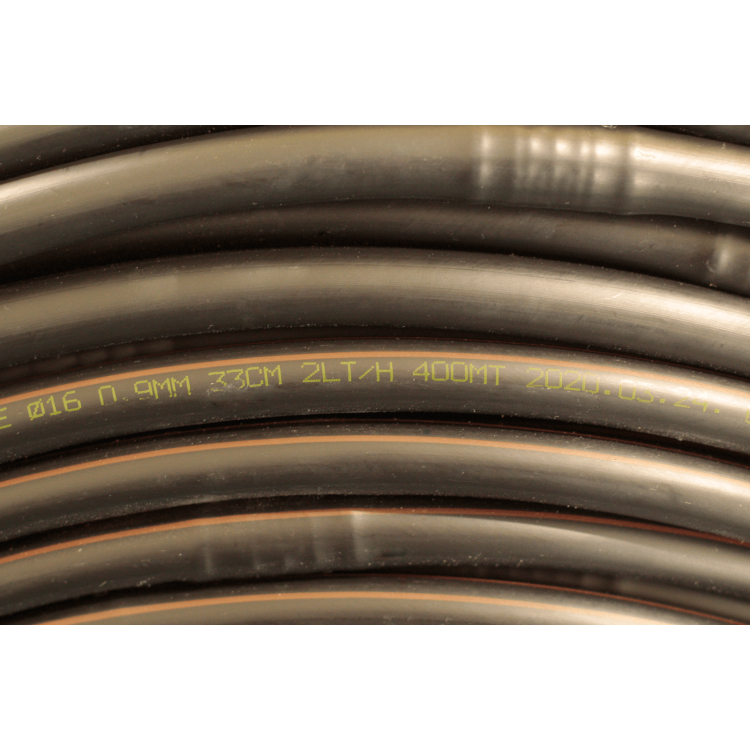 Крапельна трубка багаторічна Presto-PS з крапельницями через 33 см, Довжина 400 м (MCL-33-400) - 5
