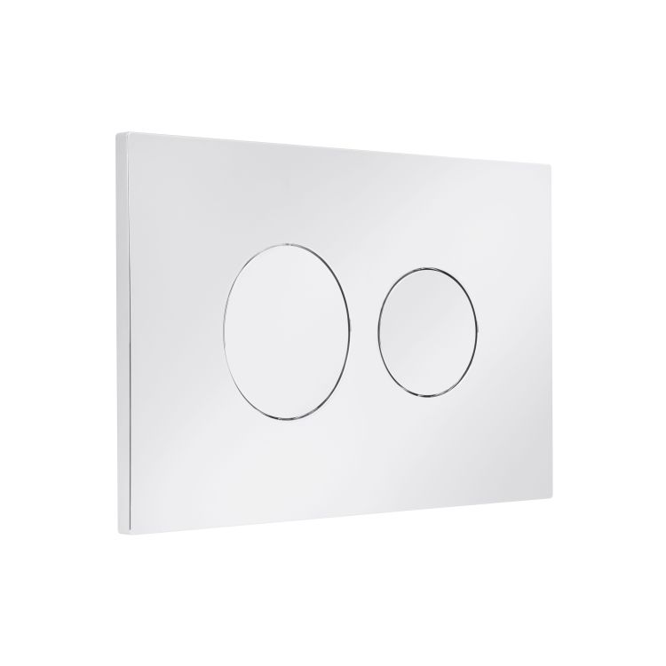 Клавіша змиву Qtap Standard 152x236x28 мм, Chrome, кругла QTSTD164CRM49469 - 3