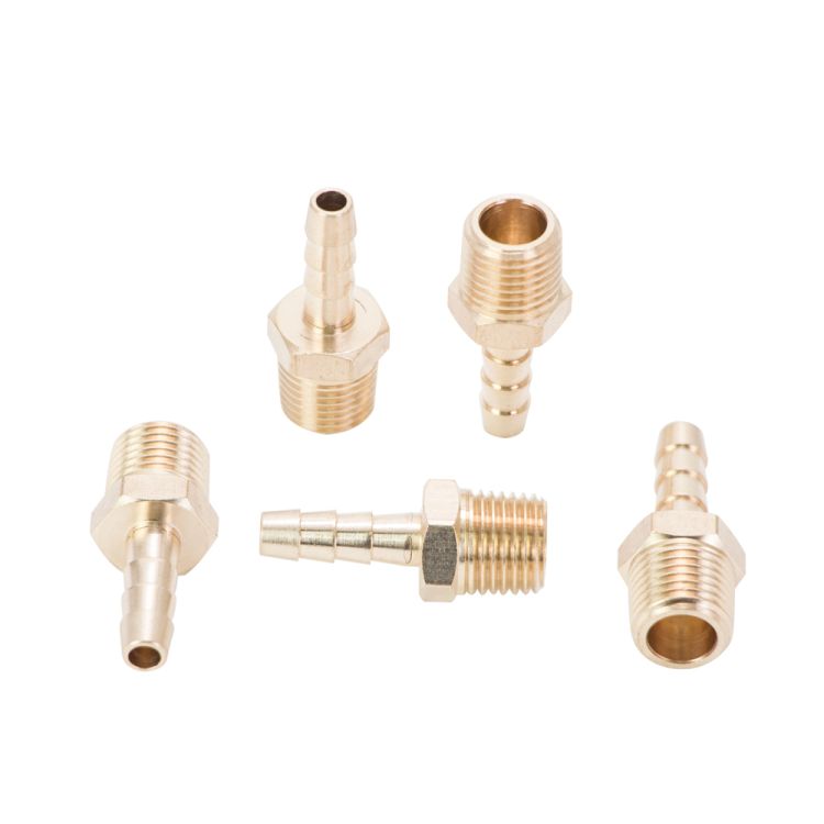 Штуцер для шланга с наружным резьбовым соединением 6мм 1/4&amp;quot; (латунь) Sigma (7023421) - 2