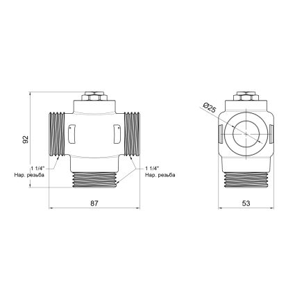 SD FORTE Антиконденсационный клапан 11/4&amp;quot;н -55C SF393W32 - 2
