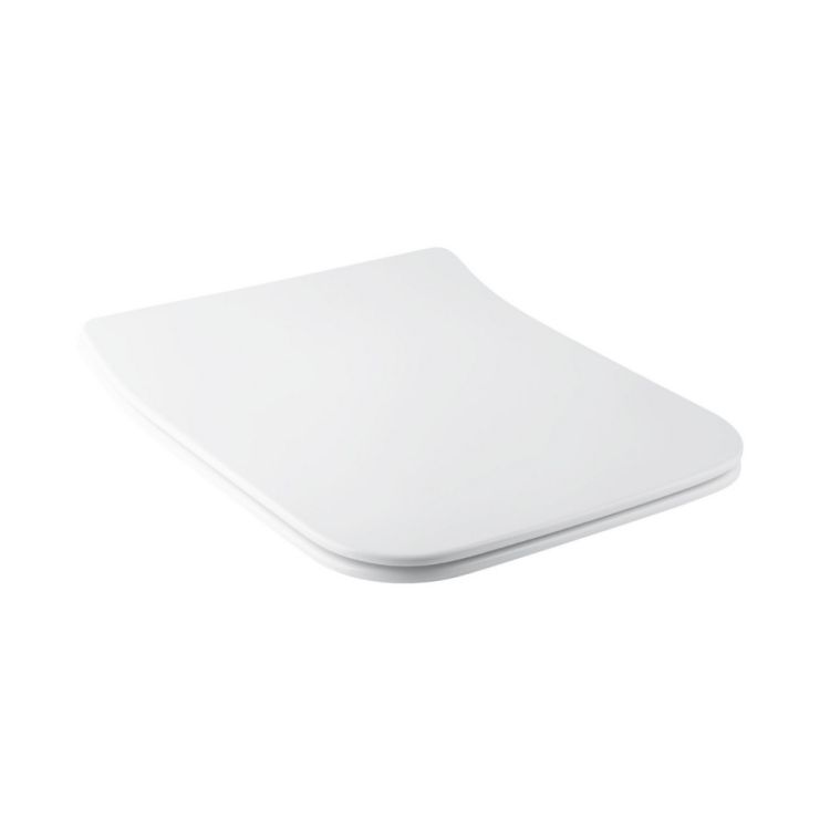Сидіння для унітазу Qtap Crow з мікроліфтом Slim QT0599SC2170W - 1