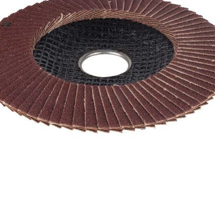 Круг пелюстковий торцевій Т29 (конічний) Ø125мм P100 Sigma (9172651) - 6