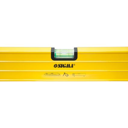 Уровень с поворотной капсулой, 2 рукоятки 100см Sigma (3723101) - 3