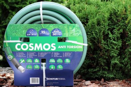 Шланг Tecnotubi Cosmos садовий для поливу діаметр 3/4 дюйма, довжина 25 м (CS 3/4 25) - 2