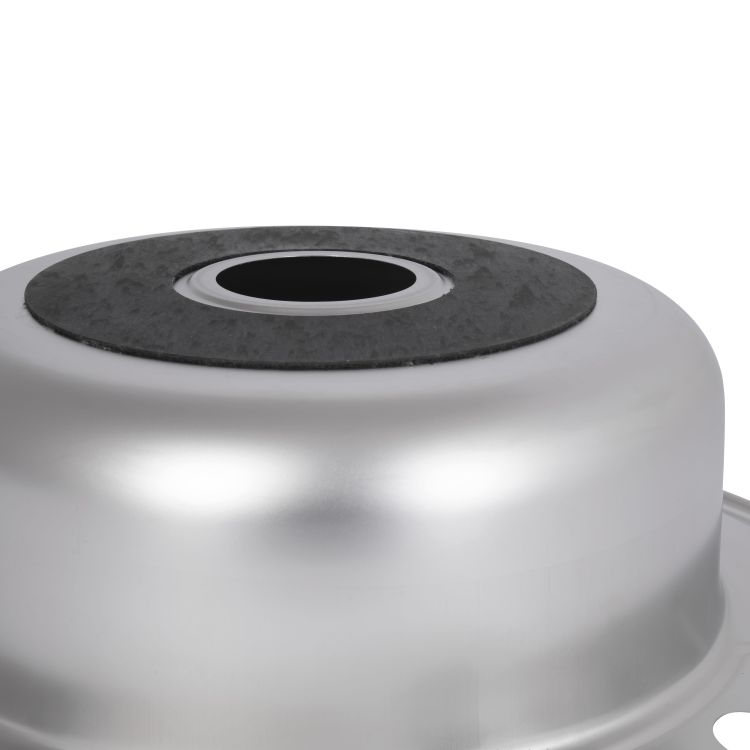 Кухонна мийка Brinex 490-A 0,6 мм Satin (BRIN490SAT06) - 6