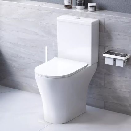 Унитаз-компакт безобедочный с сиденьем микролифт DX86C8600SC Sirius AM/PM - 2