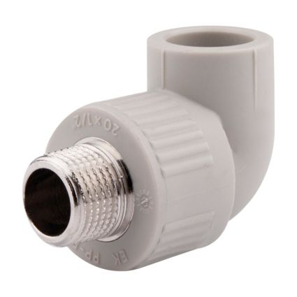 Колено с наружной резьбой Ekoplastik 25*1/2&amp;quot; - 1