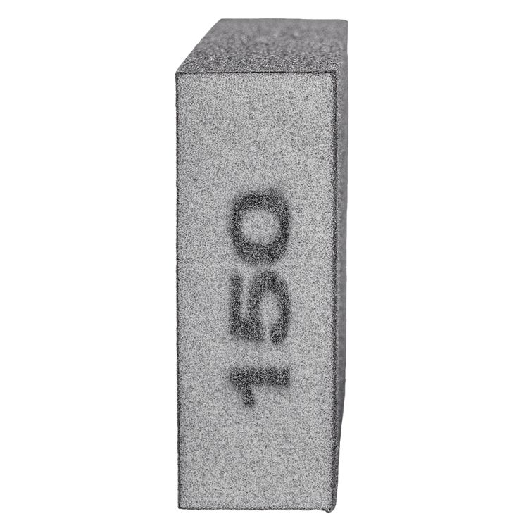 Губка шлифовальная четырехсторонняя 100х70х25мм P150 Sigma (9130681) - 3