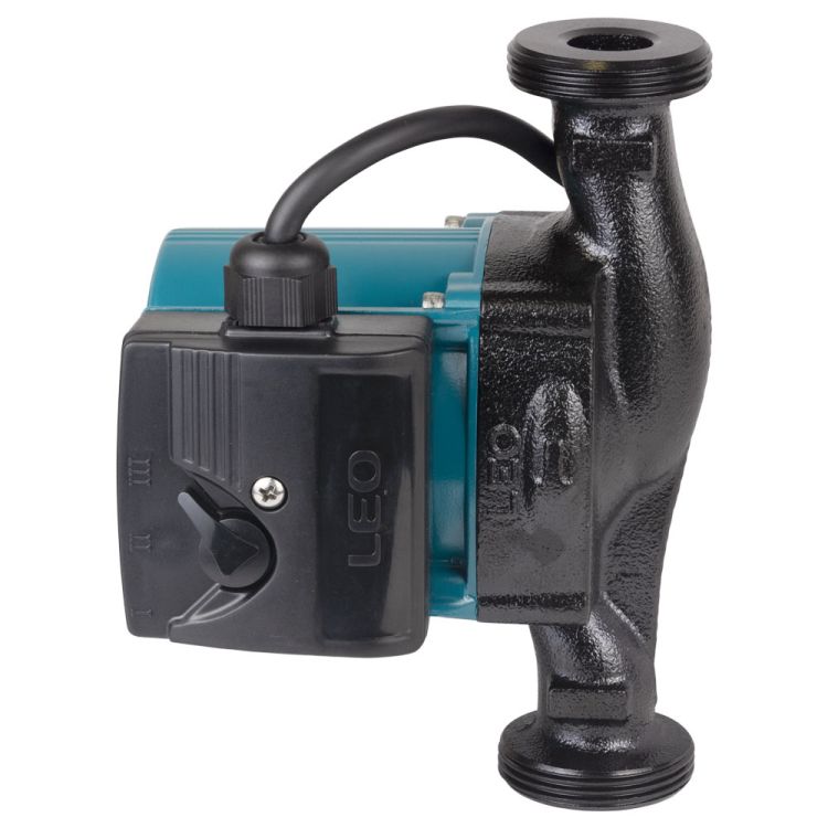 Насос циркуляційний Aquatica 774432 96Вт Hmax 6м Qmax 66л/хв Ø1½&amp;quot; 180мм + гайки Ø1&amp;quot; Leo 3,0 - 3