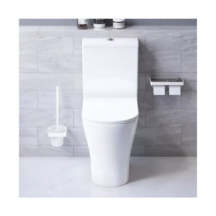Унитаз-компакт безобедочный с сиденьем микролифт DX86C8600SC Sirius AM/PM - 4