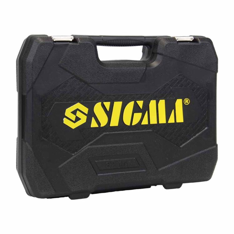 Набір насадок торцевих і біт 1/4&amp;quot;, 1/2&amp;quot; 82шт CrV mid Sigma (6001551) - 4