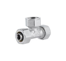 Трійник обтискний SD Plus 16х1/2&quot;х16 ВР SD159W161516