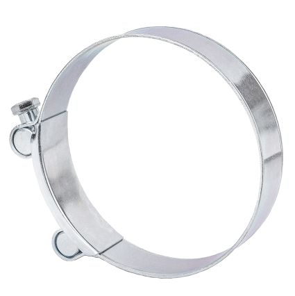 Хомут силовой оцинкованный 24мм Ø104-112мм SIGMA (2509281) - 4