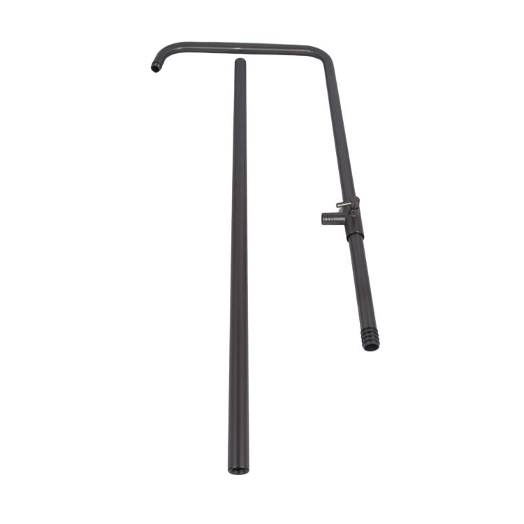 Душова стійка Qtap (56,7x62x1000) для душової системи Presto Graphite QTPRE567621000GRP50579 - 1
