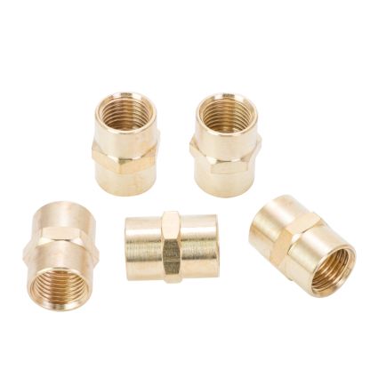 Соединение 1/4&amp;quot; × 1/4&amp;quot; (латунь) Sigma (7025111) - 2