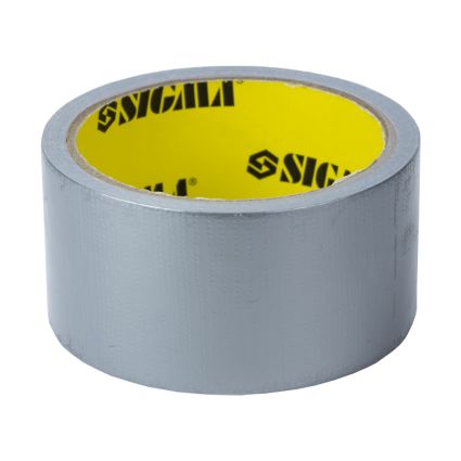 Лента армированная (серая) 50мм×10м Sigma (8419021) - 2