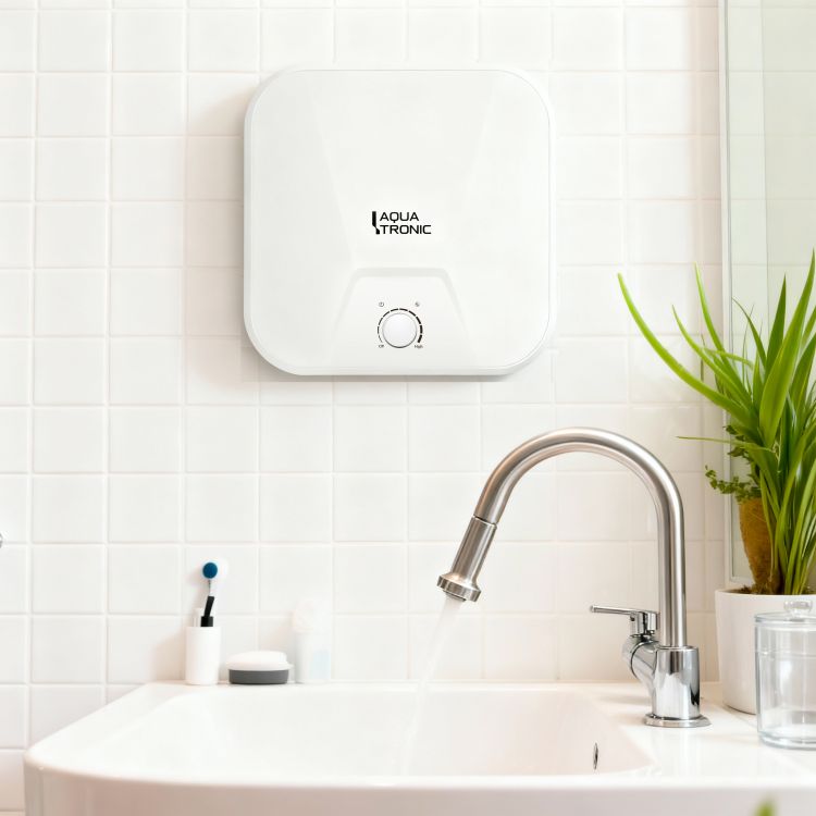 Водонагрівач електричний Aquatronic 15 л над мийкою вертикальний, мокрий ТЕН 1,5 кВт Сompact WO1515 C2M - 12