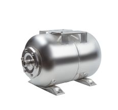 Гидроаккумулятор горизонтальный 24л (нерж) WETRON (779211)