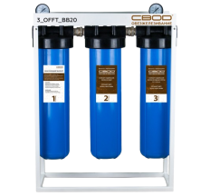 Тройная система фильтрации BB20 &quot;СВОД&quot; обезжелезивания (3_OFFT)
