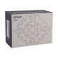 Змішувач для ванни Gemini (з душовим гарнітуром) QTGEM259CRW45683 Chrome/White Qtap - 7