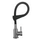 Змішувач для кухні Lidz Aria 015F31 (k35) з гнучким виливом LDARI015F31BGRP49566 Graphite/Black - 5