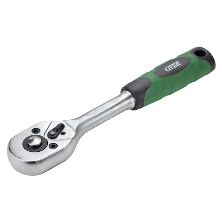 Ключ-трещотка 1/4'' 150мм 45T Grad (6050345) - 1
