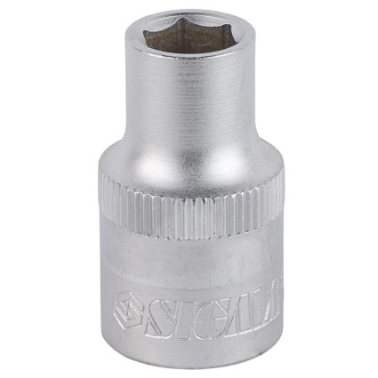 Насадка шестигранная короткая 1/2&amp;quot; 10мм CrV mid Sigma (6071101) - 2