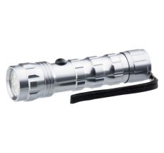 Фонарик светодиодный, алюминиевый корпус, влагозащищенный, 12 Led, 3хААА, Stern 90501