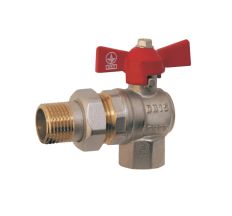Кран кутовий SD Plus з американкою 3/4&quot;