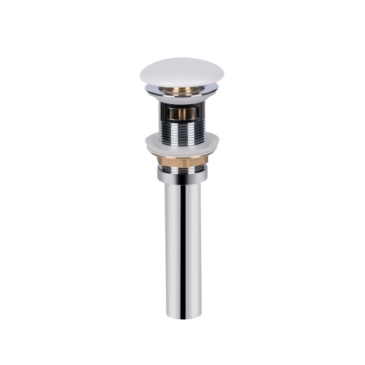 Донный клапан для для раковины Qtap LT-PU02 с переливом - 1