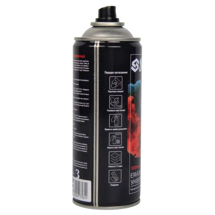 Эмаль аэрозольная акриловая 400мл RAL 2004 оранжевый глянец SIGMA (2737031) - 3