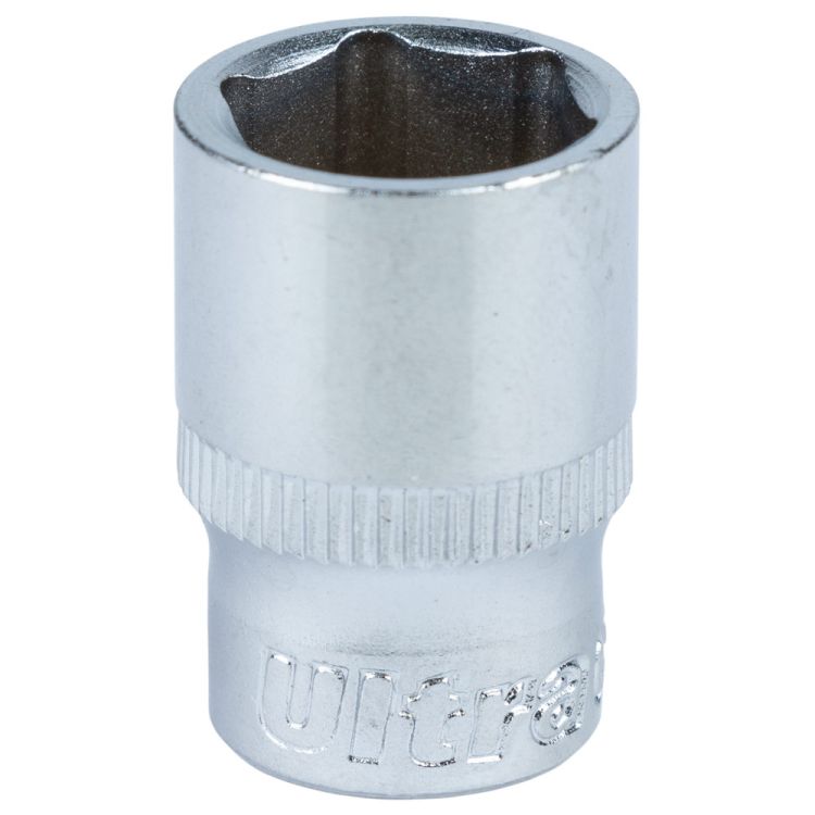 Насадка шестигранна коротка 1/4&amp;quot; 12мм CrV ULTRA (6060122) - 1
