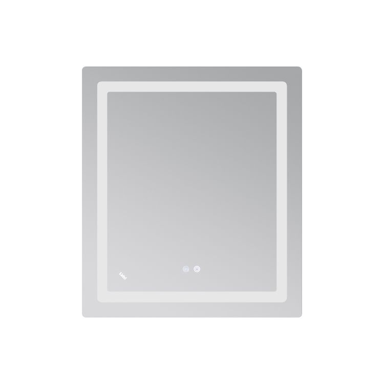Дзеркало Lidz Kubis 700х800 з LED-підсвічуванням Touch, з антизапотіванням, з димером, рег. яскравості LD78LF904708048447 - 3
