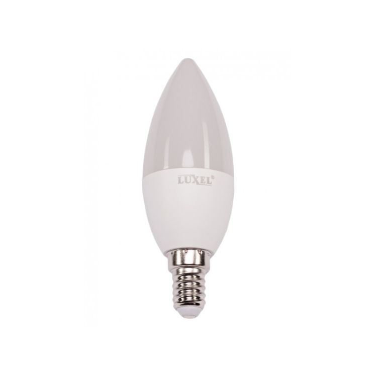 Лампа LED 5W E14 4000K LUXEL 044-N Свеча - 1
