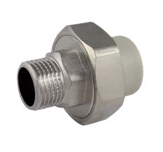 Сгон-американка PP-R SANTAN 25х3/4&amp;quot; с наружной резьбой усиленный