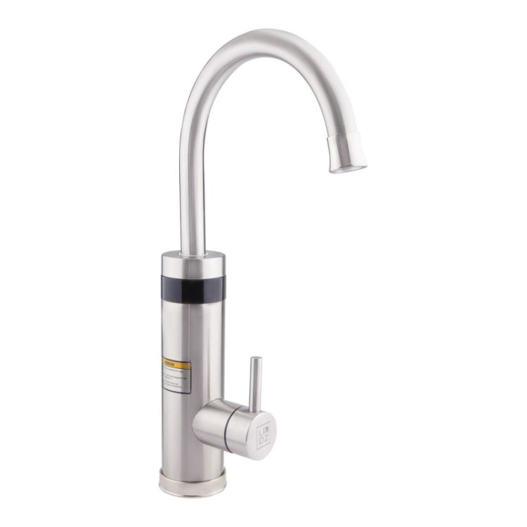 Проточний кран-водонагрівач кухонний для кухні Warm 060 (95 00 060) Nickel Lidz - 1