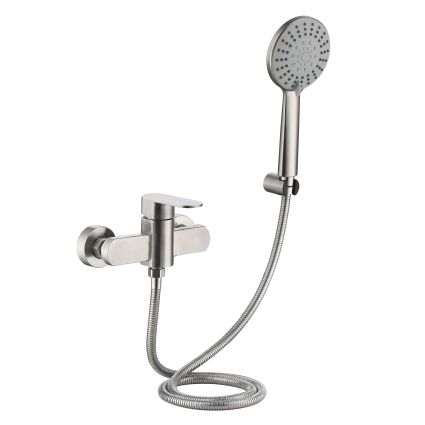 Змішувач для душу Lidz Luna 010 (k35) LDLUN010NKS49191 Nickel - 1