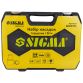 Набор насадок торцевых и биты 1/4&amp;quot; 1/2&amp;quot; 114шт CrV SIGMA (6003781) - 7